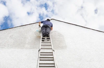 Peinture extérieure à Galluis — façades et ravalement